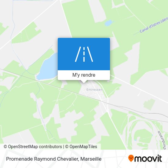 Promenade Raymond Chevalier plan