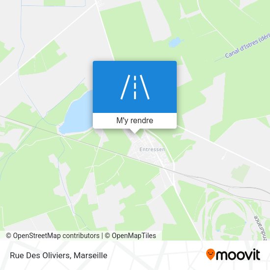 Rue Des Oliviers plan