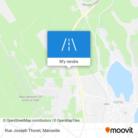 Rue Joseph Thoret plan