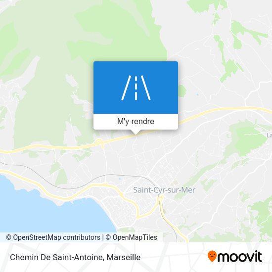 Chemin De Saint-Antoine plan