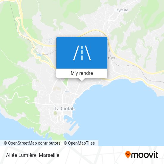 Allée Lumière plan