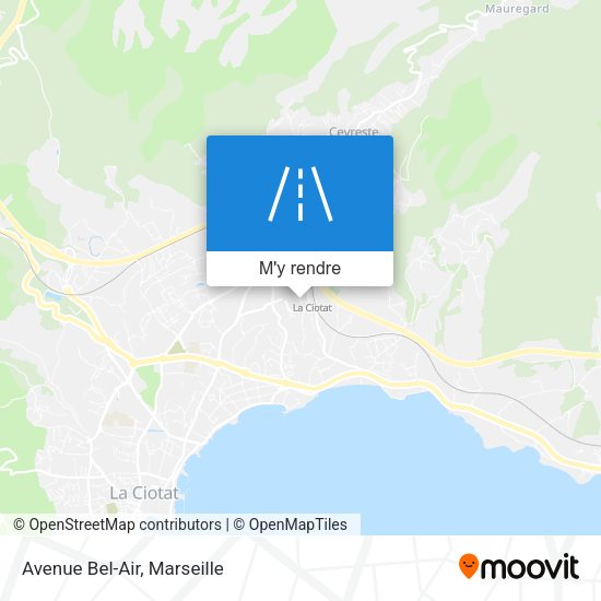 Avenue Bel-Air plan