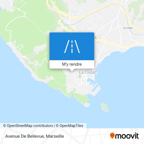 Avenue De Bellevue plan