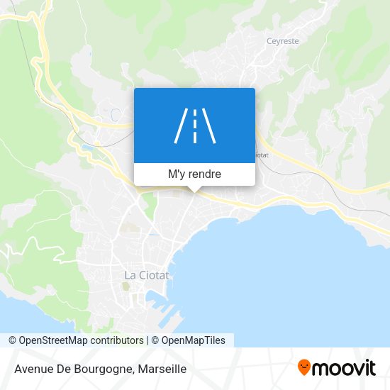 Avenue De Bourgogne plan
