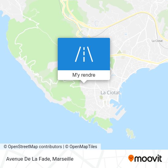 Avenue De La Fade plan