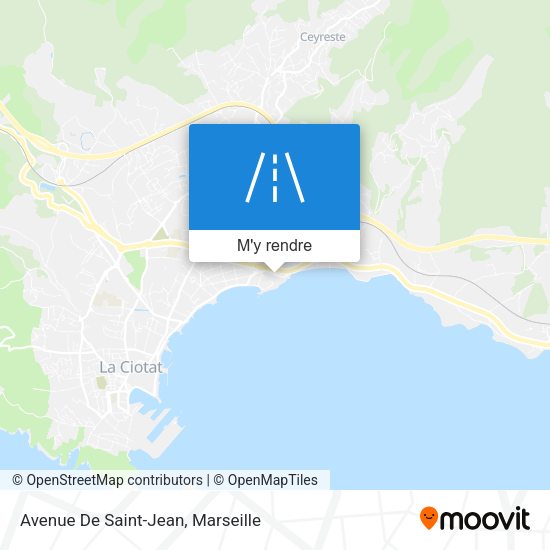 Avenue De Saint-Jean plan