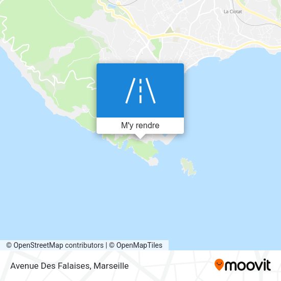 Avenue Des Falaises plan