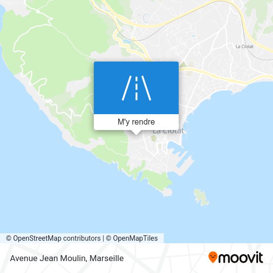 Avenue Jean Moulin plan
