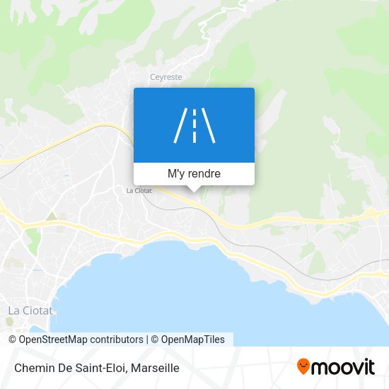 Chemin De Saint-Eloi plan