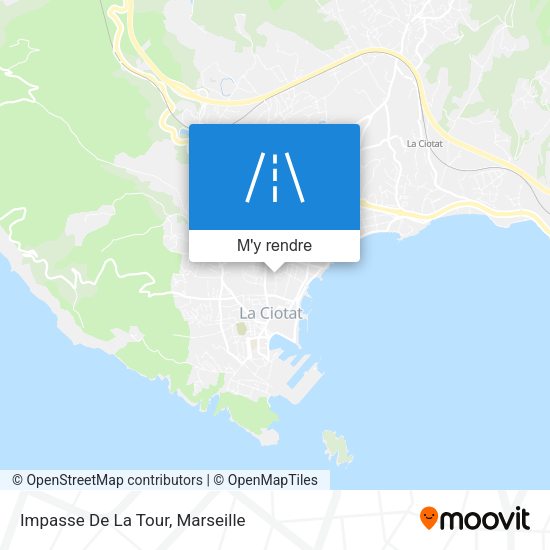 Impasse De La Tour plan