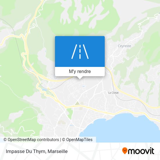 Impasse Du Thym plan