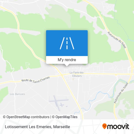 Lotissement Les Emeries plan