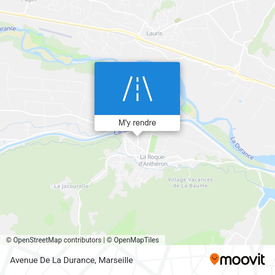 Avenue De La Durance plan