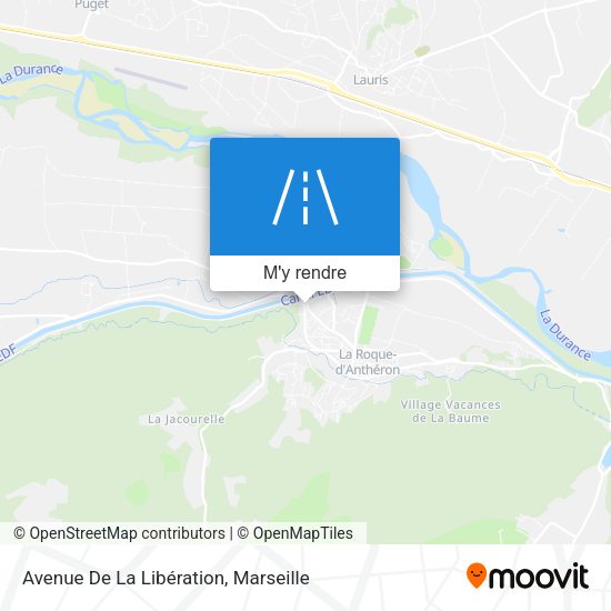 Avenue De La Libération plan