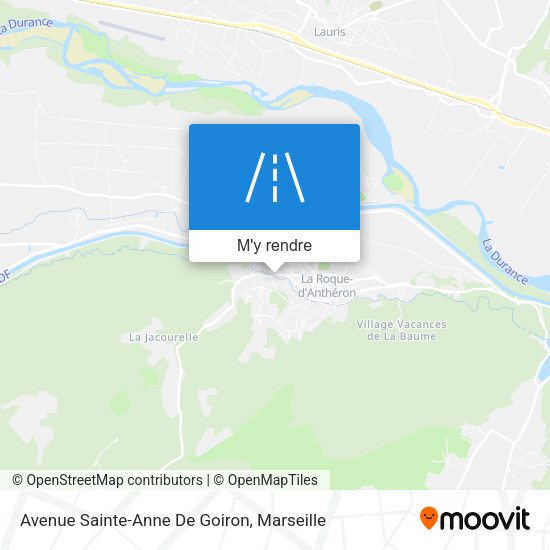 Avenue Sainte-Anne De Goiron plan