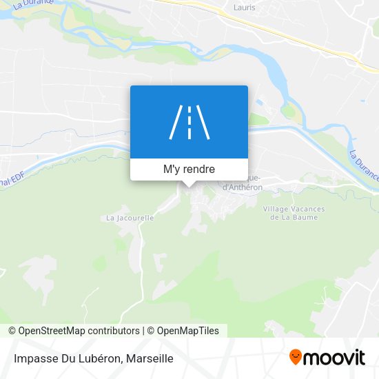 Impasse Du Lubéron plan