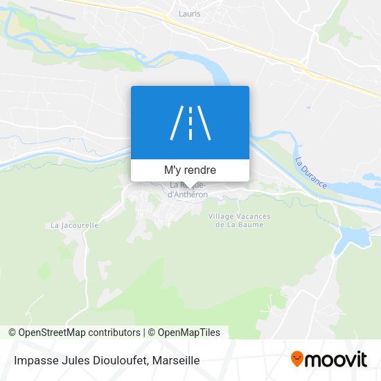 Impasse Jules Diouloufet plan
