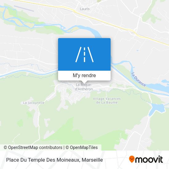 Place Du Temple Des Moineaux plan