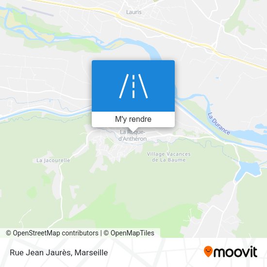 Rue Jean Jaurès plan