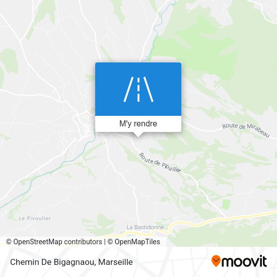 Chemin De Bigagnaou plan