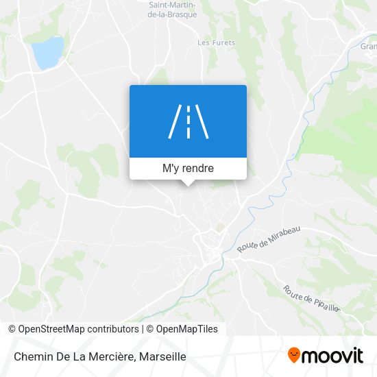 Chemin De La Mercière plan