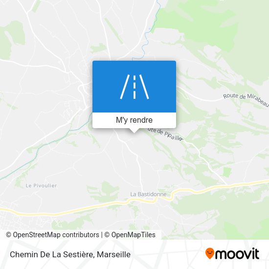 Chemin De La Sestière plan