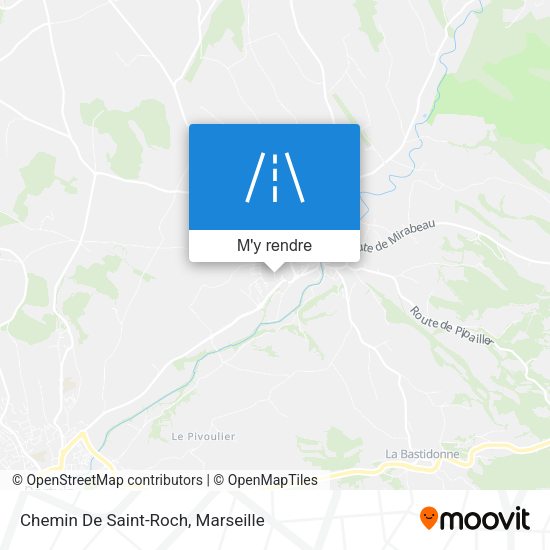 Chemin De Saint-Roch plan
