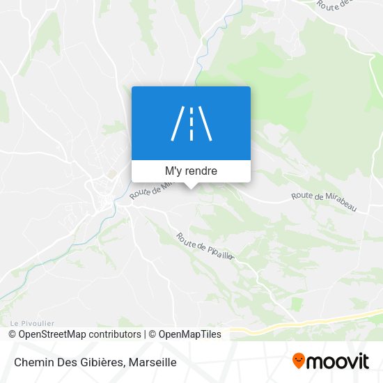 Chemin Des Gibières plan