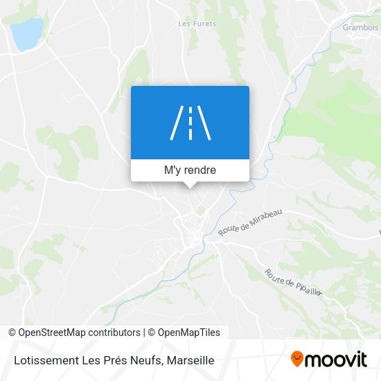 Lotissement Les Prés Neufs plan