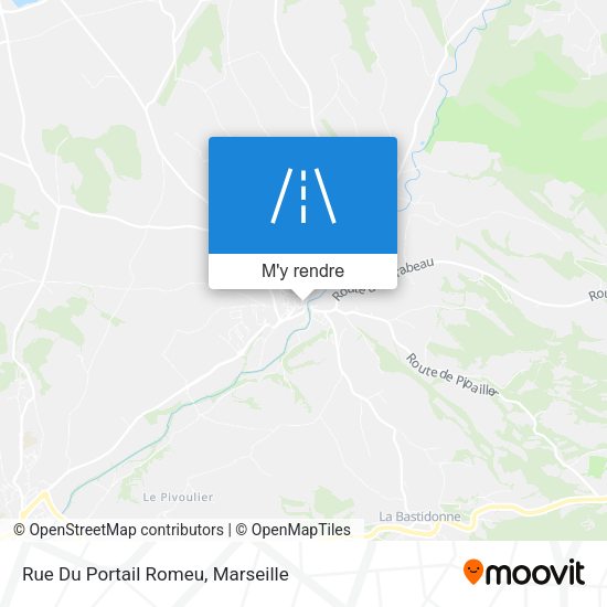 Rue Du Portail Romeu plan
