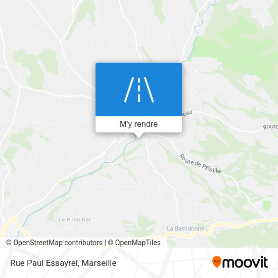 Rue Paul Essayrel plan