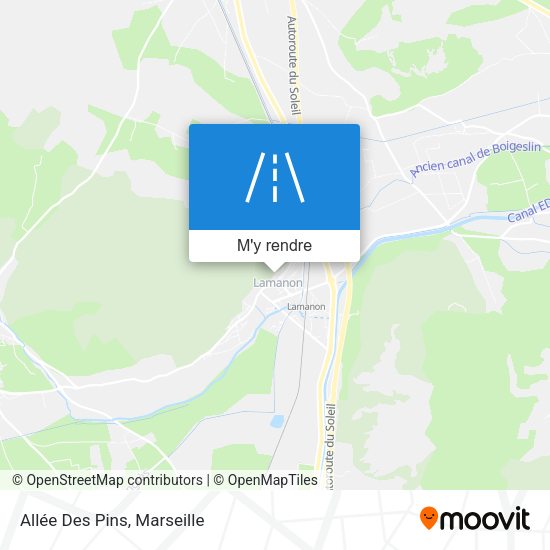 Allée Des Pins plan