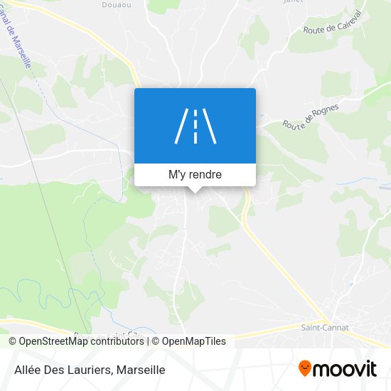 Allée Des Lauriers plan