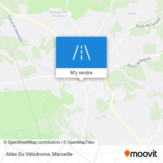 Allée Du Vélodrome plan