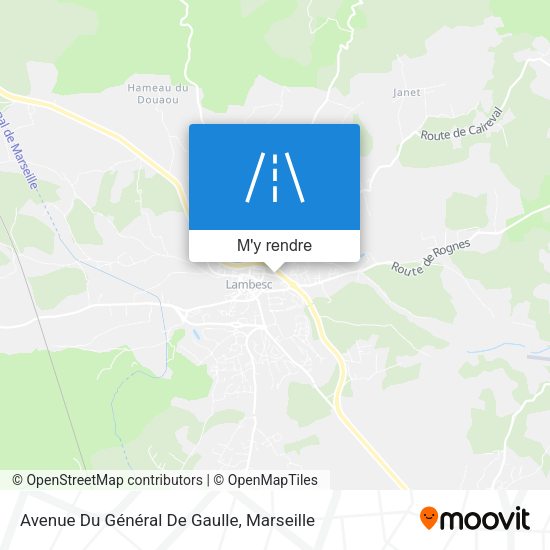Avenue Du Général De Gaulle plan