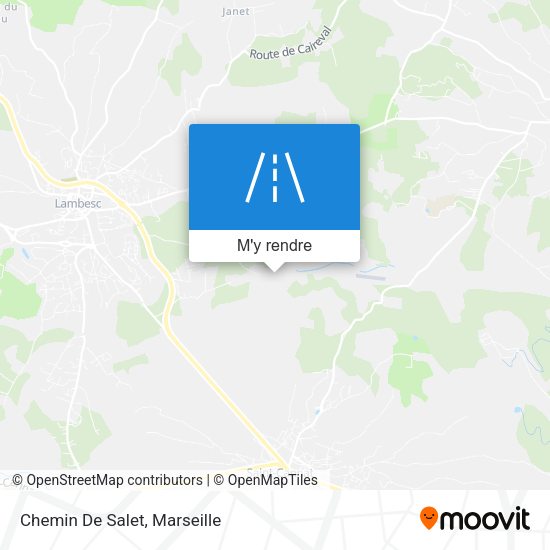 Chemin De Salet plan