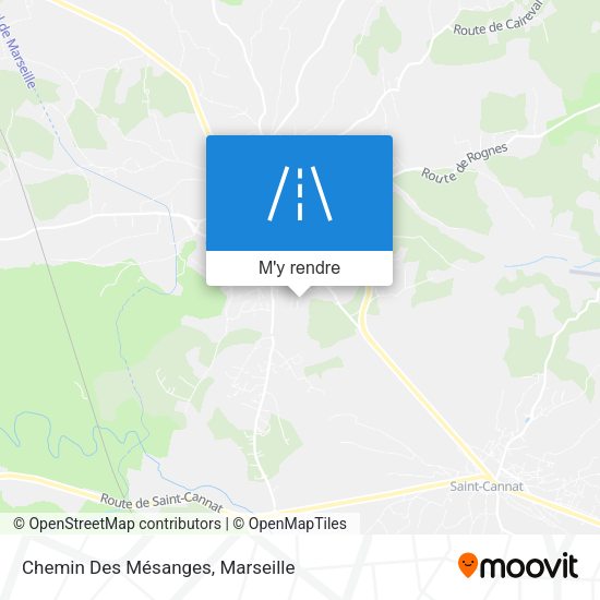 Chemin Des Mésanges plan