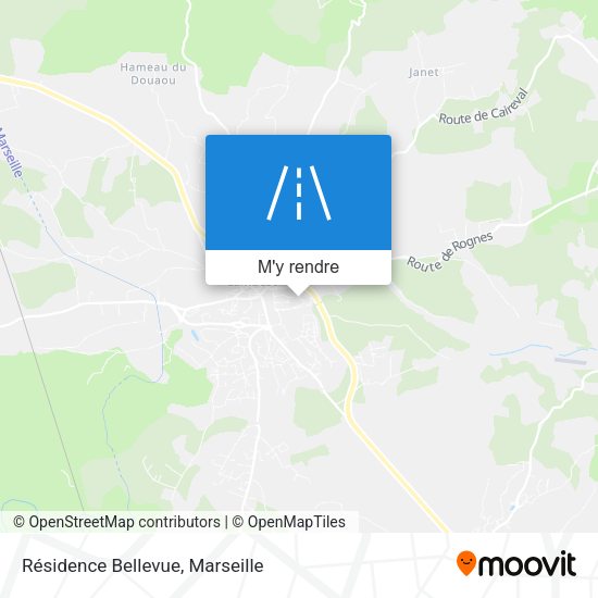 Résidence Bellevue plan
