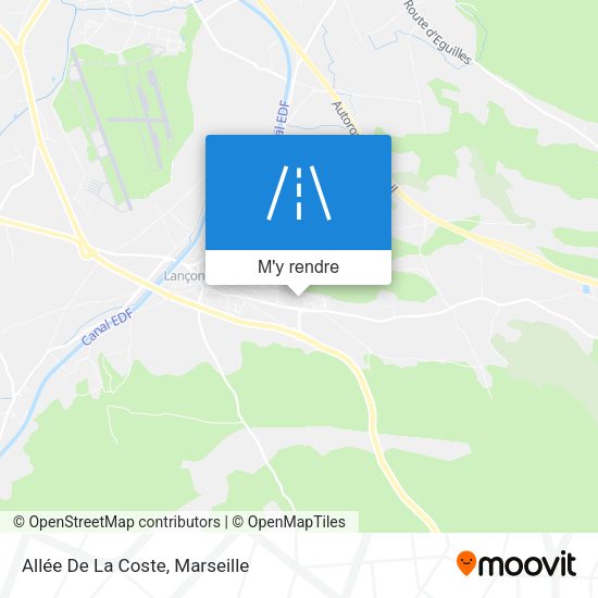 Allée De La Coste plan