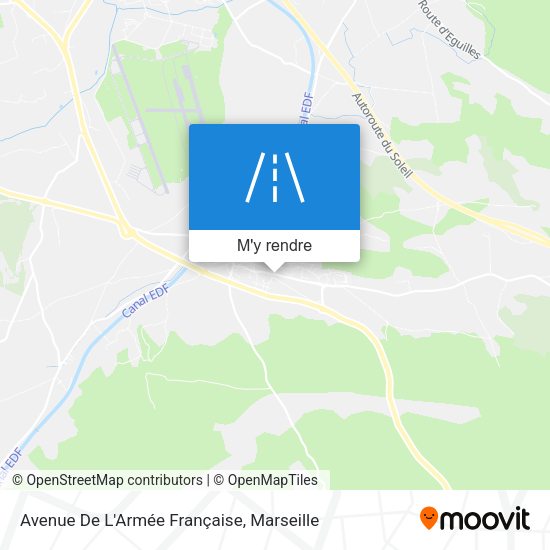 Avenue De L'Armée Française plan
