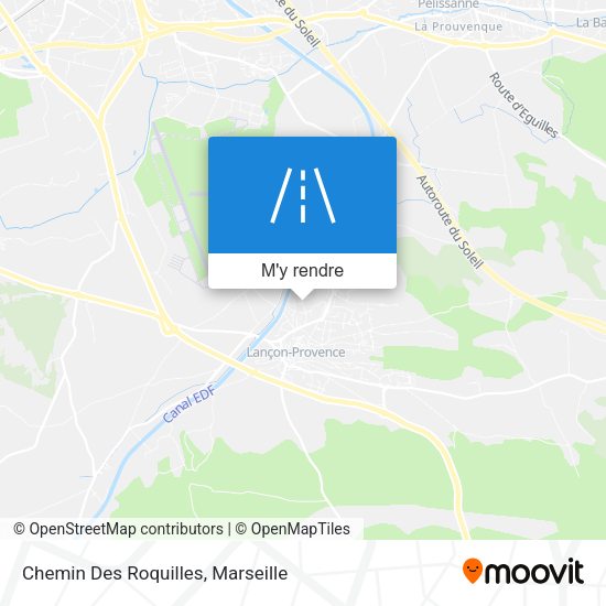 Chemin Des Roquilles plan