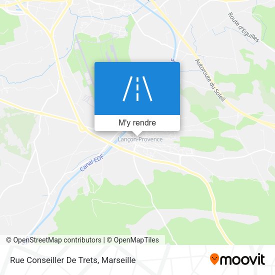 Rue Conseiller De Trets plan