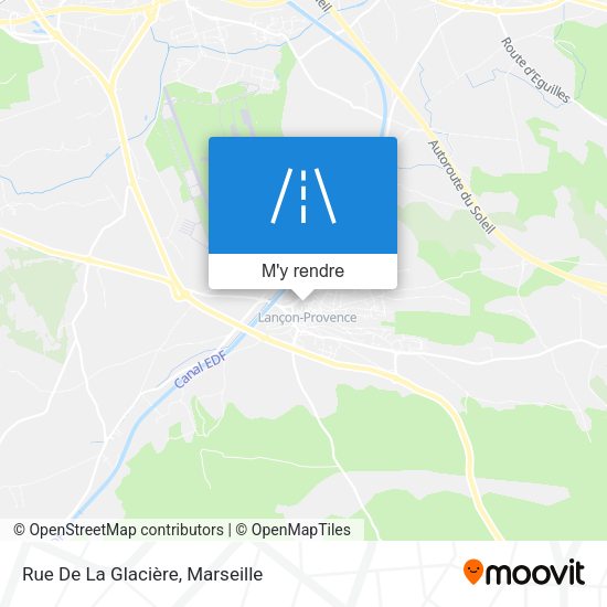 Rue De La Glacière plan