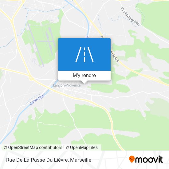 Rue De La Passe Du Lièvre plan