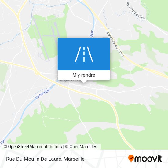 Rue Du Moulin De Laure plan