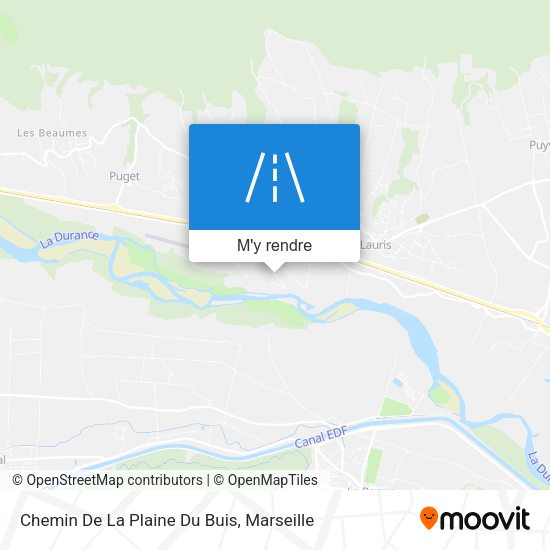 Chemin De La Plaine Du Buis plan