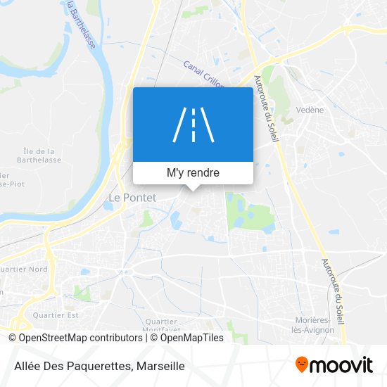 Allée Des Paquerettes plan