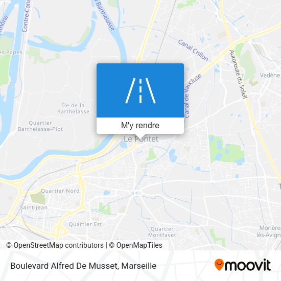 Boulevard Alfred De Musset plan