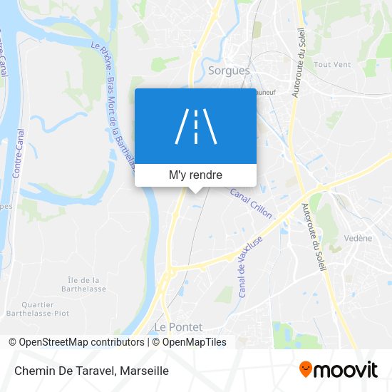 Chemin De Taravel plan