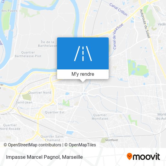 Impasse Marcel Pagnol plan